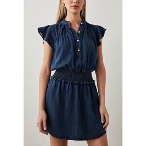 Rails Amina Blouson Dress in Dark Vintage Size Large Retail $218